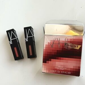 Nars Narsissist Wanted Power Pack Lip Kit 2 Mini Pigment Get It On+ hot Blooded
